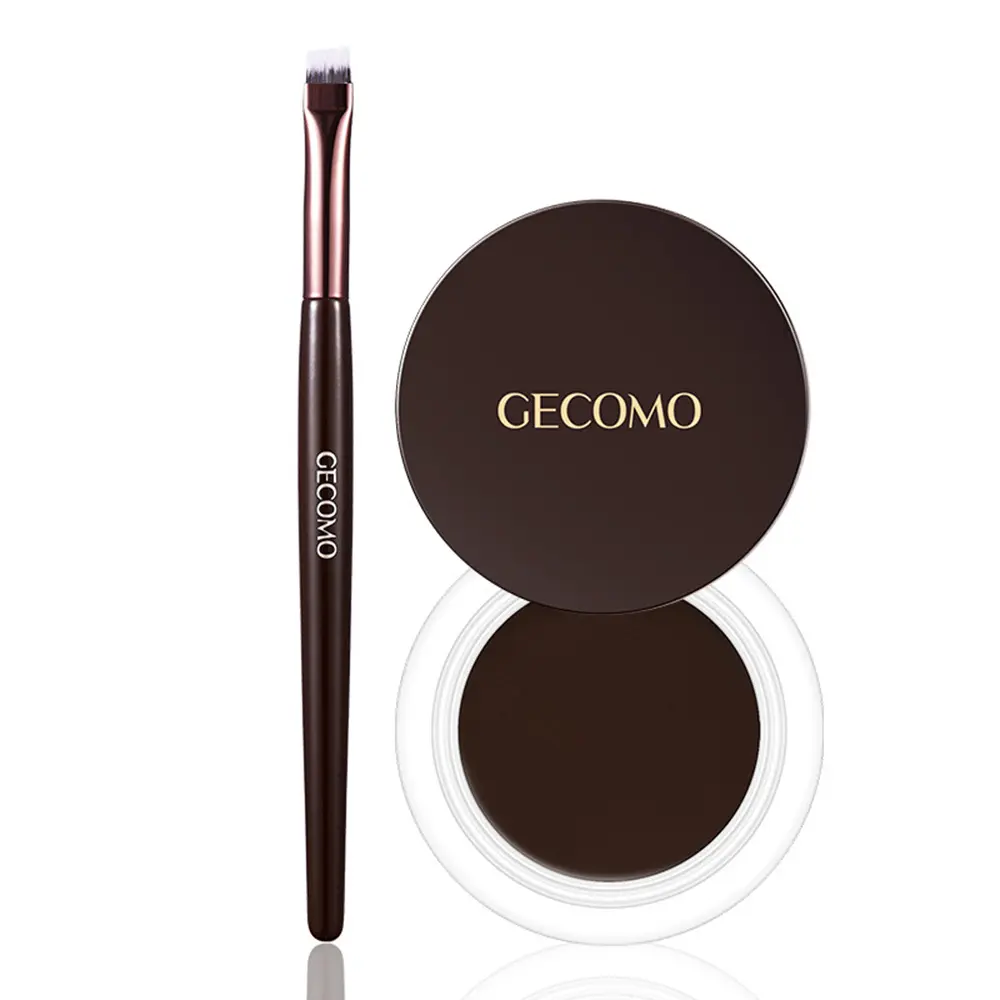 GECOMO Long Wear Matte Eyeliner Gel Cream, Quick Drying Waterproof Eyeliner Gel