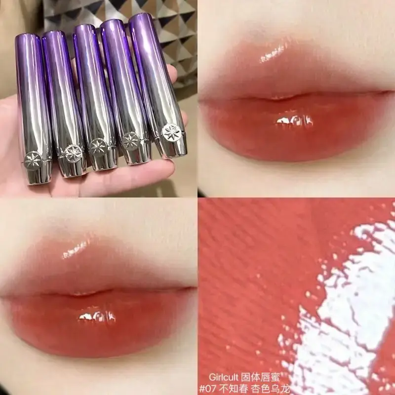 Girlcult Solid Lip Gloss Moisturizing Matte Lip Gloss Long-lasting Non Stick Cup Lipstick Waterproof Lip Cream Makeup