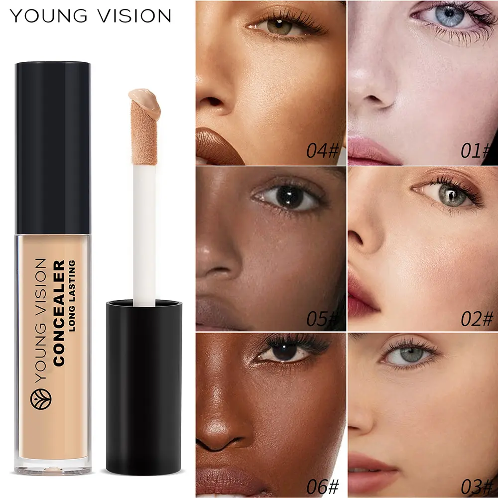 YOUNG VISION Matte Delicate Liquid Concealer Brightens skin tone, waterproof, non-streaky and contours the skin.