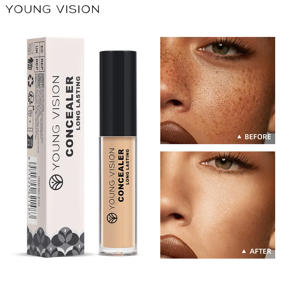 YOUNG VISION Matte Delicate Liquid Concealer Brightens skin tone, waterproof, non-streaky and contours the skin.