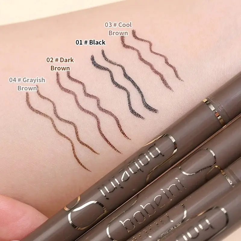 Matte Black Brown Liquid Eyeliner Ultra-thin Waterproof Quick Dry Eyeliner Pen Anti-sweat Lasting Eyeliner Beauty Eyes Make Up