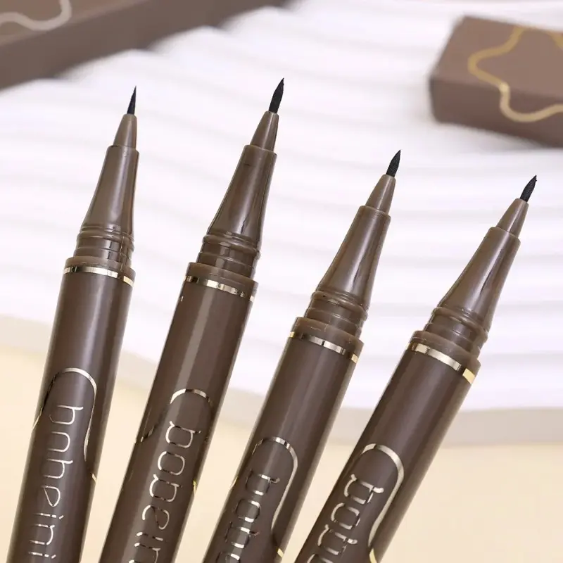 Matte Black Brown Liquid Eyeliner Ultra-thin Waterproof Quick Dry Eyeliner Pen Anti-sweat Lasting Eyeliner Beauty Eyes Make Up