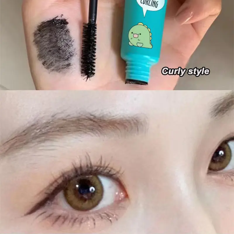 Mascara Lengthening Brown Lash Eyelash Extension Eye Lashes Brush Beauty Makeup Long-wearing Black Color Curling Mascara