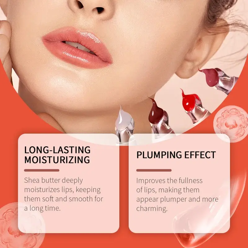 Crystal Gloss Lip Balm Help Moisturize Lips Hydrate Lips Soften Lips Improve Lip Fullness Nourish Lips Smooth Application