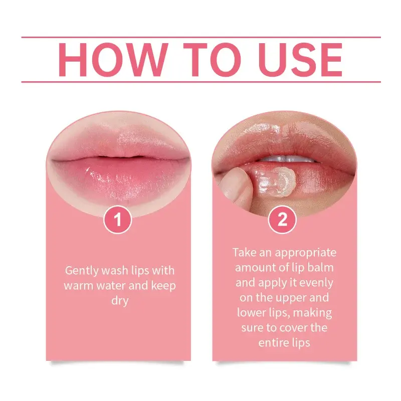 Crystal Gloss Lip Balm Help Moisturize Lips Hydrate Lips Soften Lips Improve Lip Fullness Nourish Lips Smooth Application