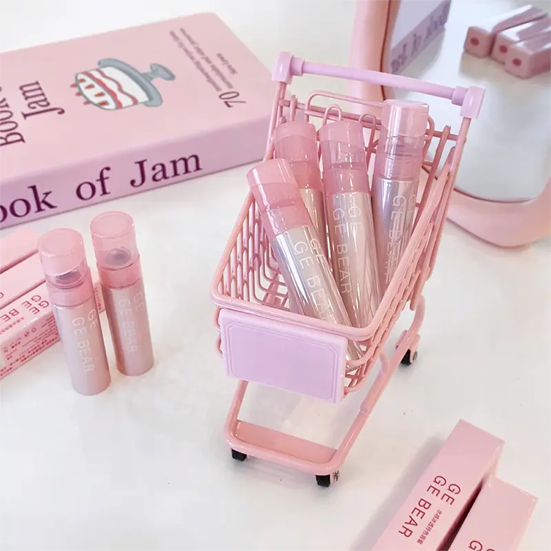 Water Sense Ice Translucent color Lip gloss Mirror water light toot lips appear tender pure water to hold makeup lip glaze