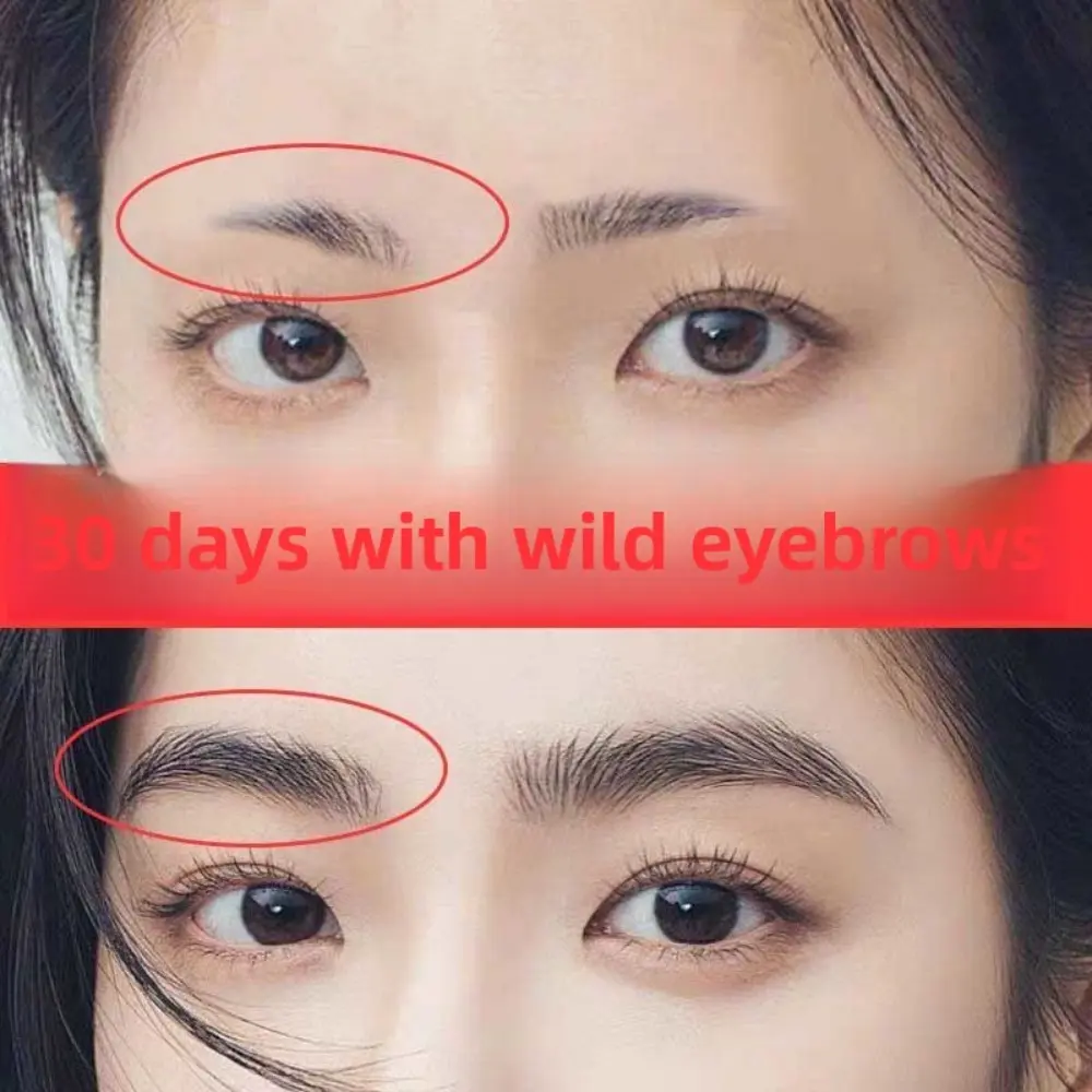 Eyebrow Growth Serum Eyelash Hair Growth Anti Hairs Loss Product Prevent Baldness Fuller Thicker Lengthening Eyebrow Makeup 30ml