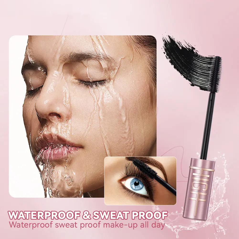 Natural Curling Mascara Quick Dry Smudge-proof Eyelash Cream For Party