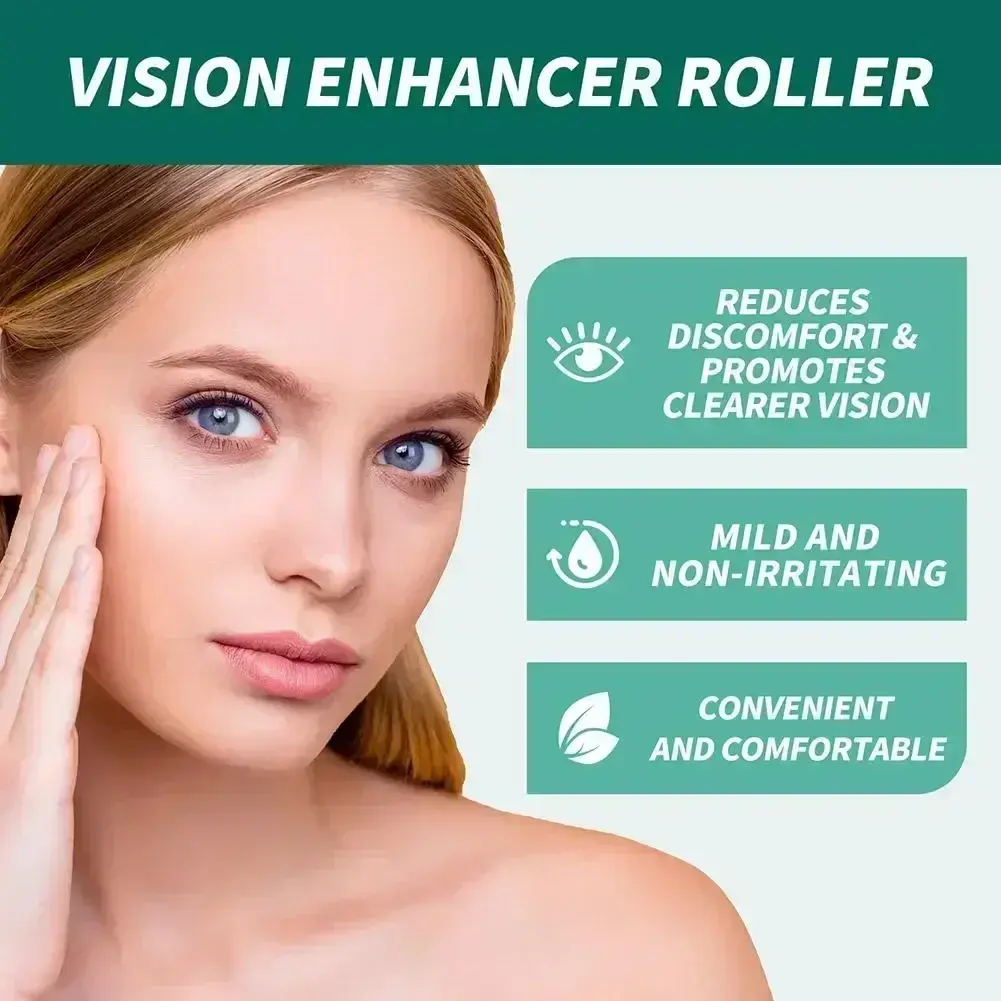 Cool Eye Drops Medical Cleanning Detox Relieves Discomfort Removal Fatigue Improve Vision Relax Massage Eye Care
