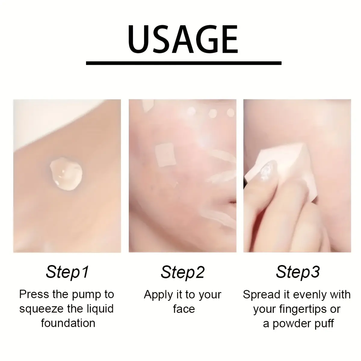 Face body sunscreen whitening sunscreen skin care cream sunscreen liquid foundation SPF50 UV protection skin