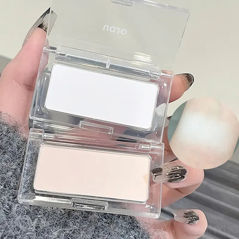Matte Highlighter Palette Naturally Brightening Contouring Makeup Monochrome Eyeshadow Cut Off Eyeshadow Lying Silkworm Pigments