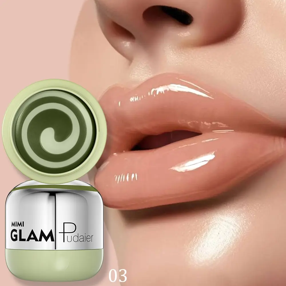 Lip balm, deeply moisturizing and soothing, fruit-flavored lip gloss lipstick, long-lasting nourishing and hydrating lip care li
