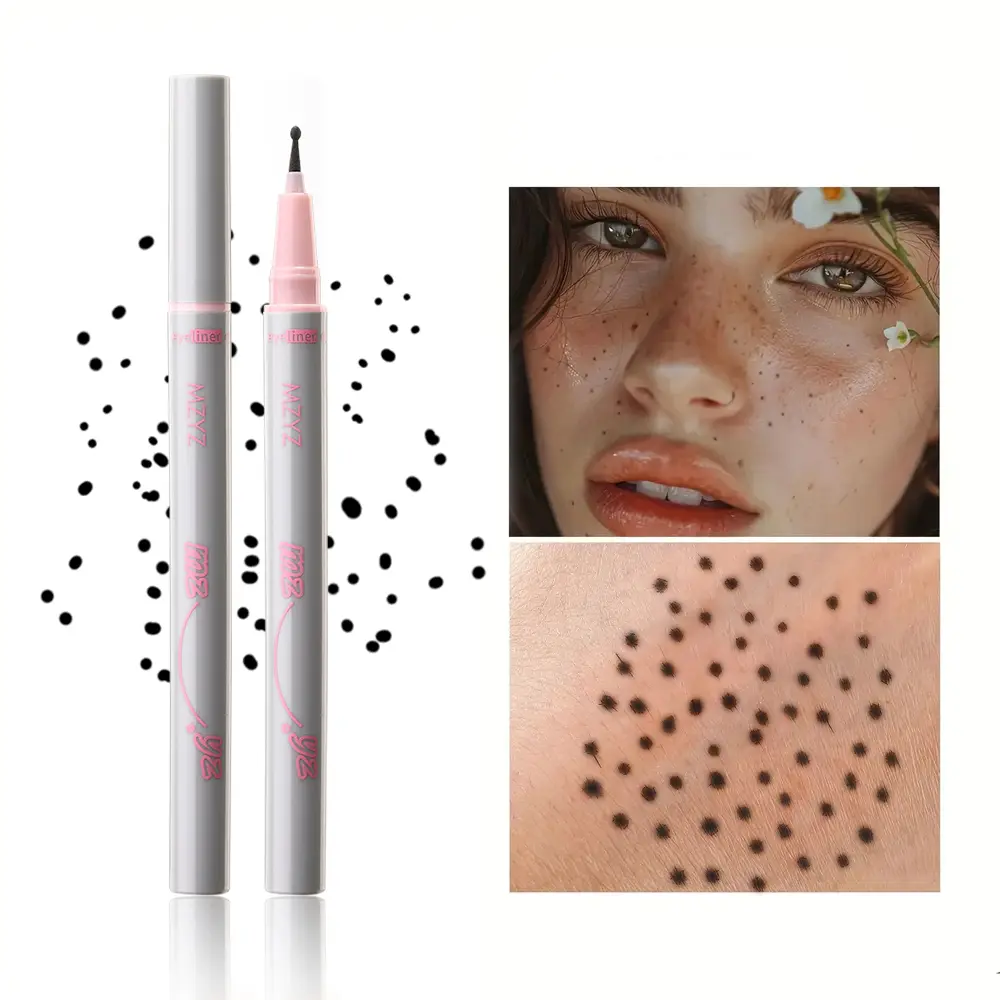 1PC Natural freckle pen, quick-drying waterproof freckle pen, realistic fake freckle pen