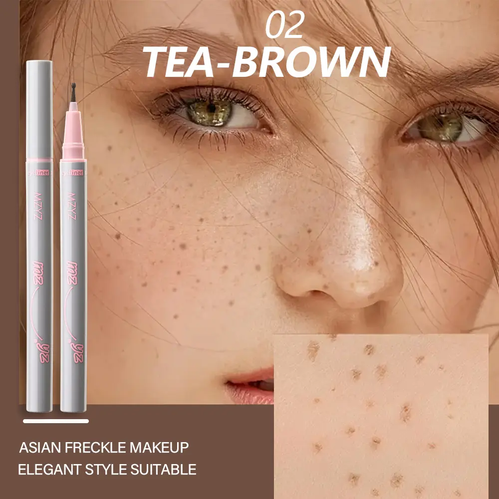1PC Natural freckle pen, quick-drying waterproof freckle pen, realistic fake freckle pen