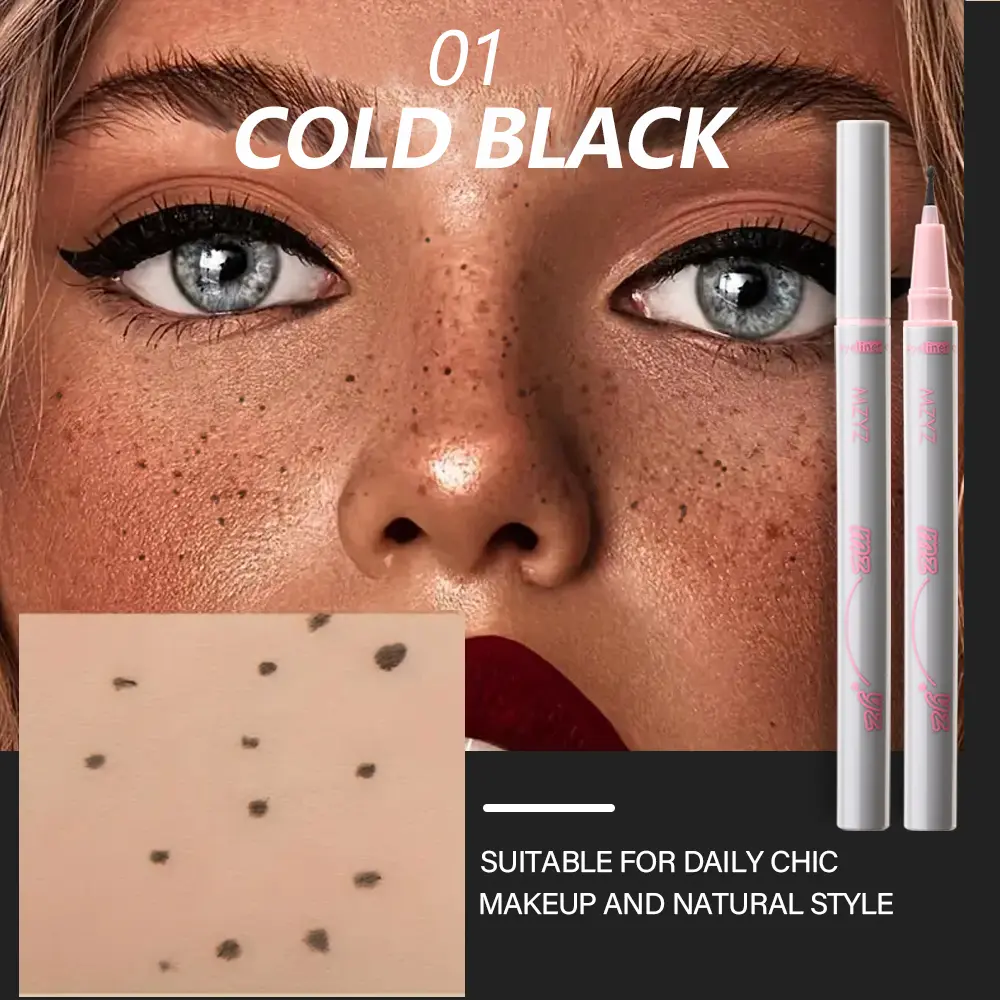 1PC Natural freckle pen, quick-drying waterproof freckle pen, realistic fake freckle pen