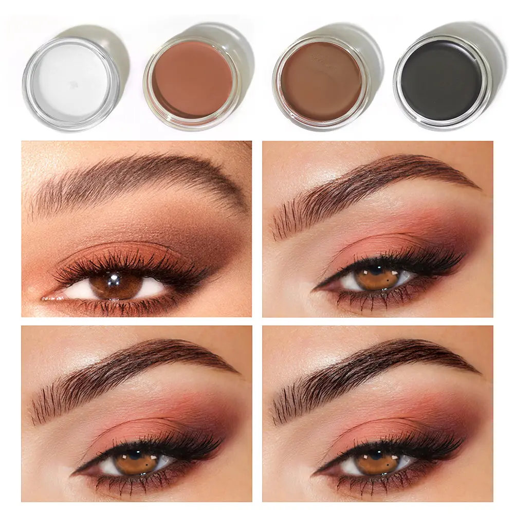 3D Wild Eyebrow Gel Wax Brow Styling Soap Tint Eyebrows Enhancers Brows White Brown Makeup Black Cosmetic Tool Makeup