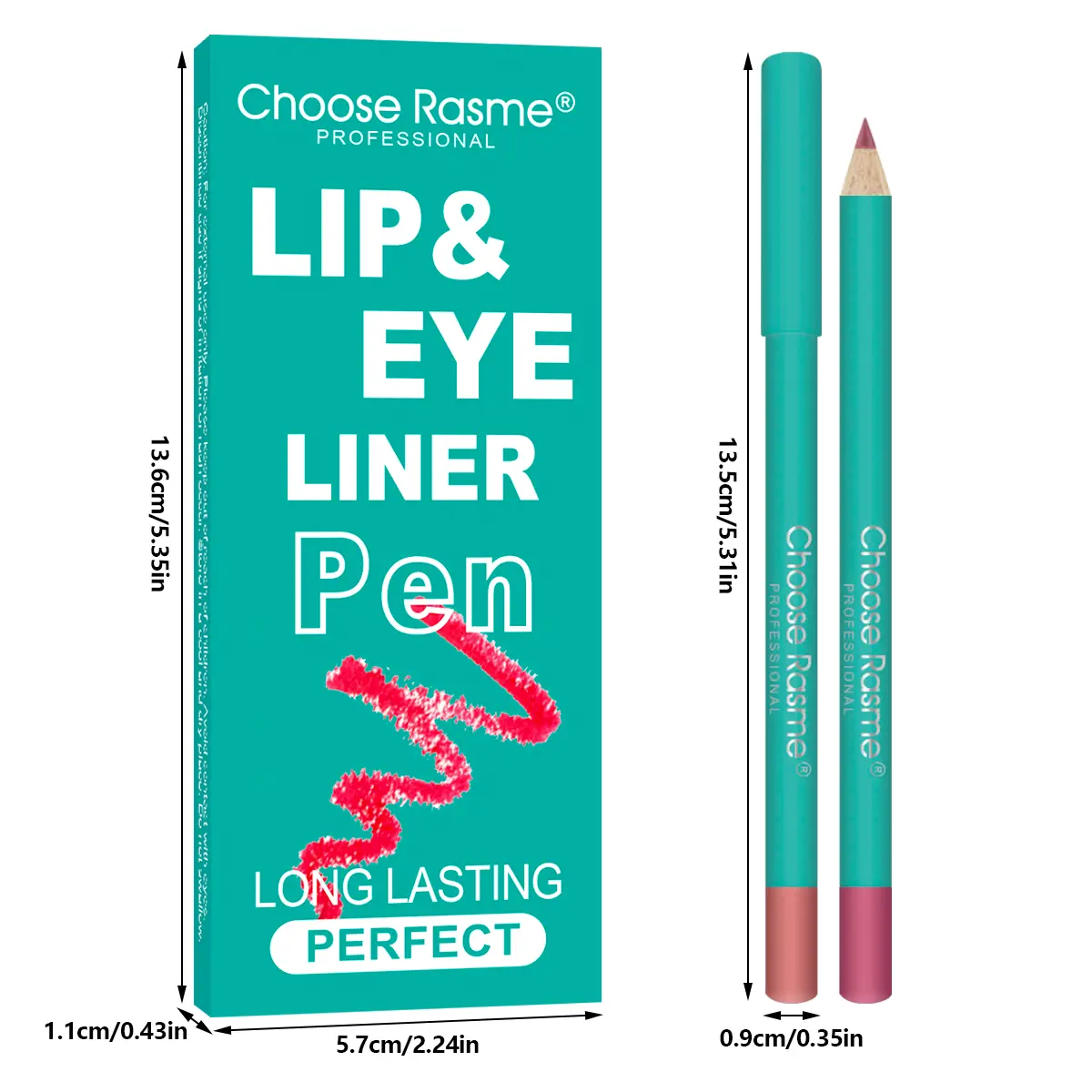 6 Colors Lip Liner Matte Lipstick Pencil Contour Lip Makeup Sexy Red Long Lasting Moisturizer Lipliner Cosmetics