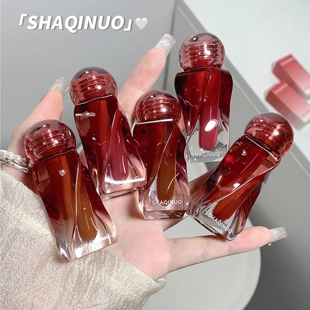 Artistic Soft Mist Mousse Lip Glaze Velvet Matte Lipstick Holding Makeup Not Easy to Sticky Cosmetics Lipstick