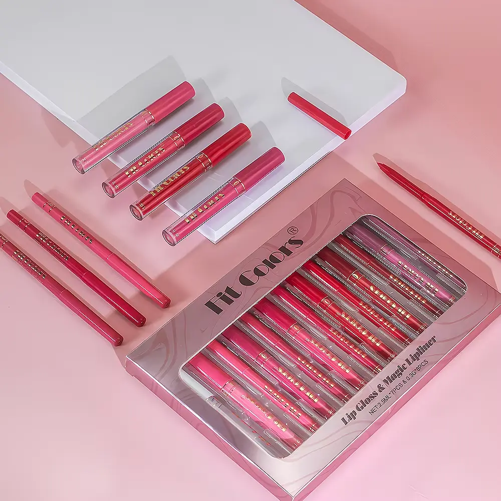 13 Color Rendering Lip Gloss Set Long-Lasting Waterproof And Sweat Resistant Easy To Apply Lip Makeup And Cosmetics