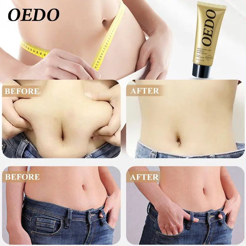 【Local Shipping】 Hyaluronic Acid Ginseng Anti Cellulite Shaping Create Body Shaping Cream Fat Burning Belly Skin Tighten Cream