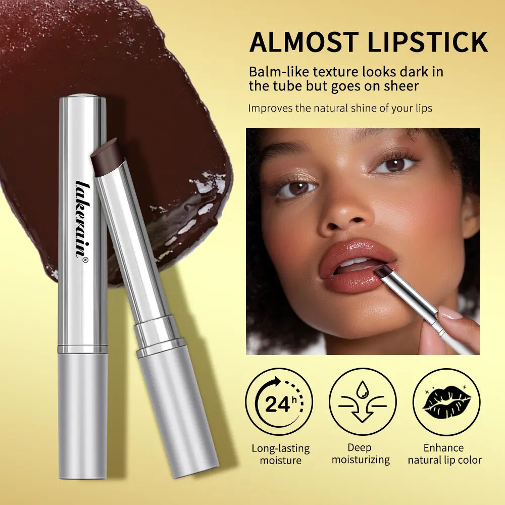 Nourishing Moisturizing Black Brown Honey Lipsticks Lasting Non-stick Cup Tinted Lip Balm Plumper Sexy Daily Lips Care Cosmetics