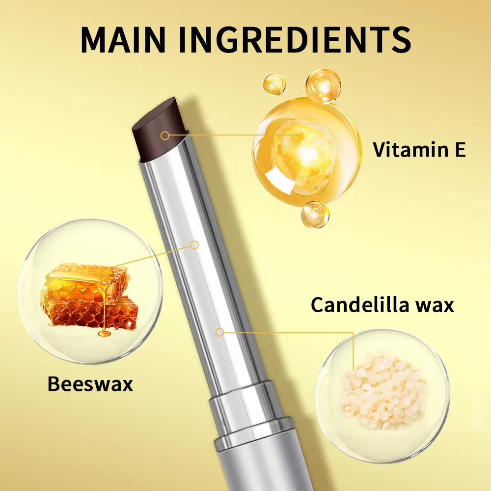 Nourishing Moisturizing Black Brown Honey Lipsticks Lasting Non-stick Cup Tinted Lip Balm Plumper Sexy Daily Lips Care Cosmetics
