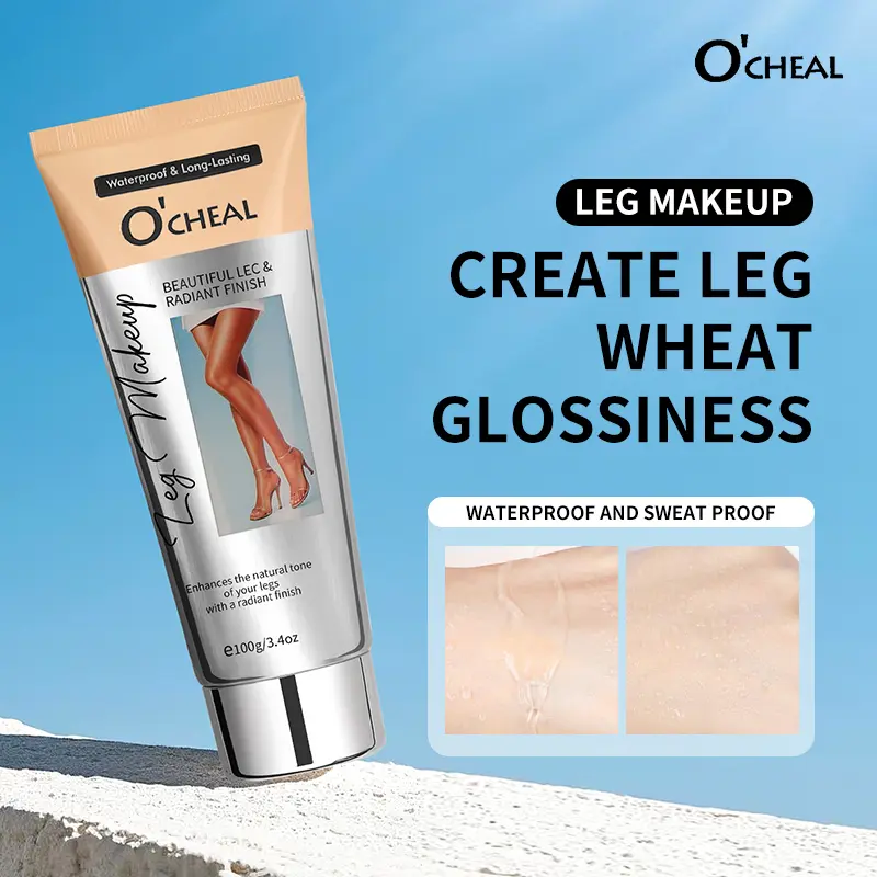 100g Waterproof Leg Concealer Cream Long Lasting Even Skin Tone Foundation Tanning Makeup For Leg Care Beauty Makeup Cosmetics