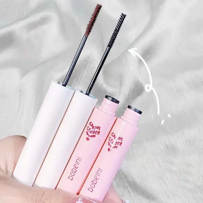 Black Brown Ultra-fine Mascara 3D Lengthens Eyelashes Extra Volume Waterproof Natural Lashes Female Makeup Korean Cosmetics