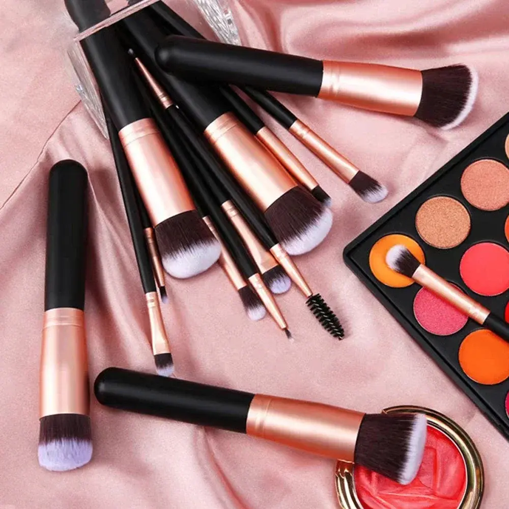 14PCS/Set Makeup Brushes Set Soft Fluffy Foundation Blush Powder Eyeshadow Blending Female Cosmetics Beauty Tool Christmas gift