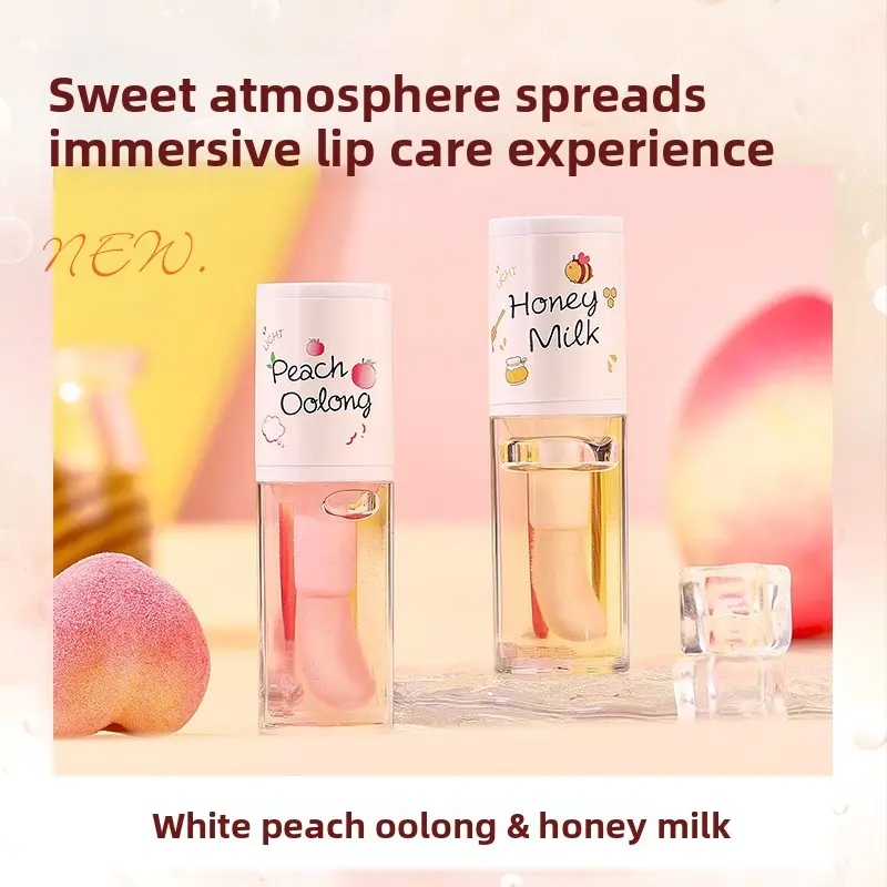 Make Up Korean Beauty Cosmetics Lip Ink Gloss Labial Lips Moisturizer Jelly Lipstick Bright Oil Moisturizing Balm Big Lip Brush