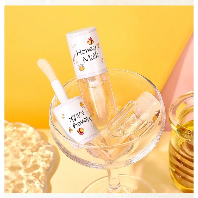 Make Up Korean Beauty Cosmetics Lip Ink Gloss Labial Lips Moisturizer Jelly Lipstick Bright Oil Moisturizing Balm Big Lip Brush