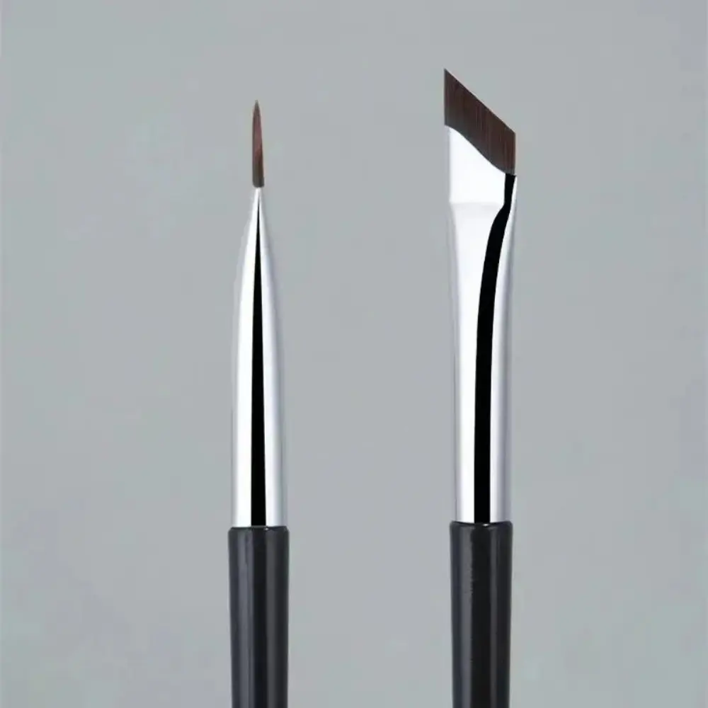 KSHBO Upgrade Blade Eyeliner Brush Ultra Thin Fine Angle Flat Eyebrow Brush Liner Brow Place Makeup Brush Precise Detail Tools