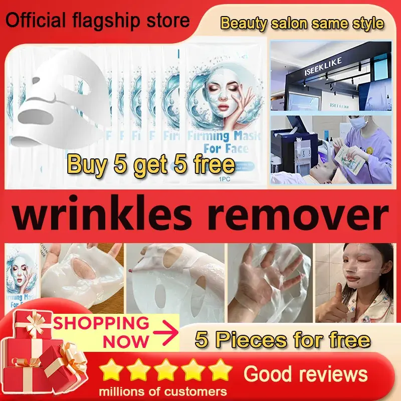 Collagen Face Mask anti Wrinkle Fade face Fine Line Lift Firm Skin Anti-Aging Brighten skin Care Korean Cosmetics