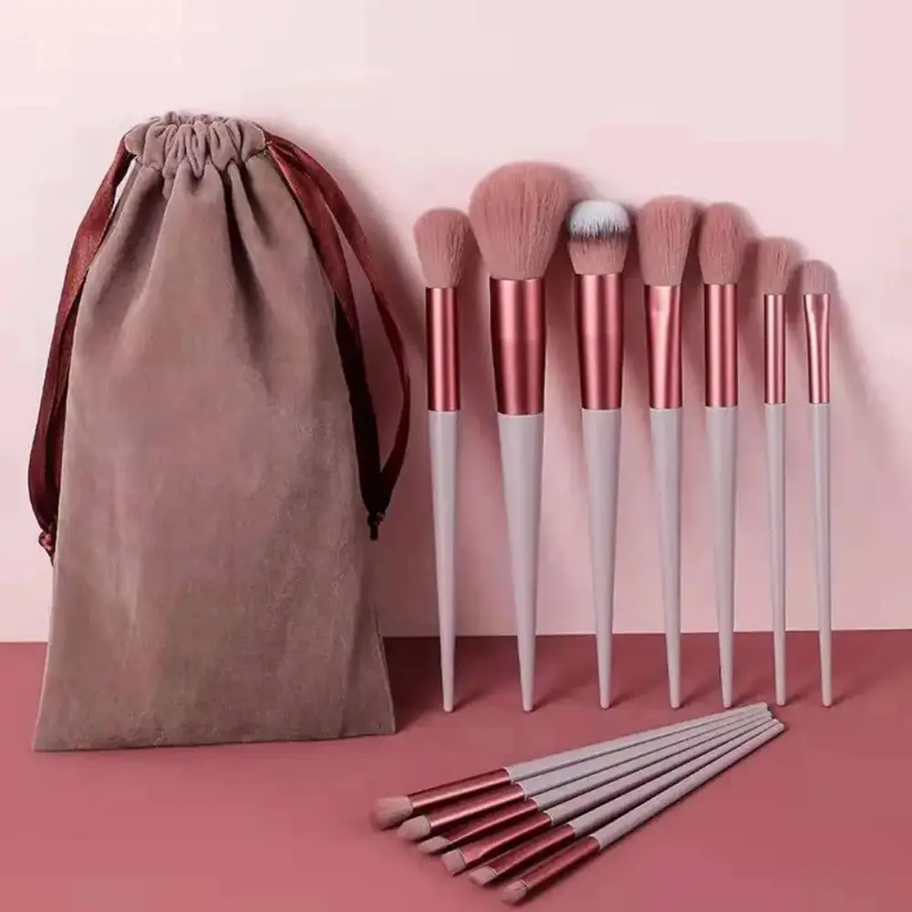 13P Professiona Makeup Brush Set Soft Fluffy Cosmetic Foundation Powder Eyeshadow Kabuki Blending Make Up Brush Beauty Tool Bag