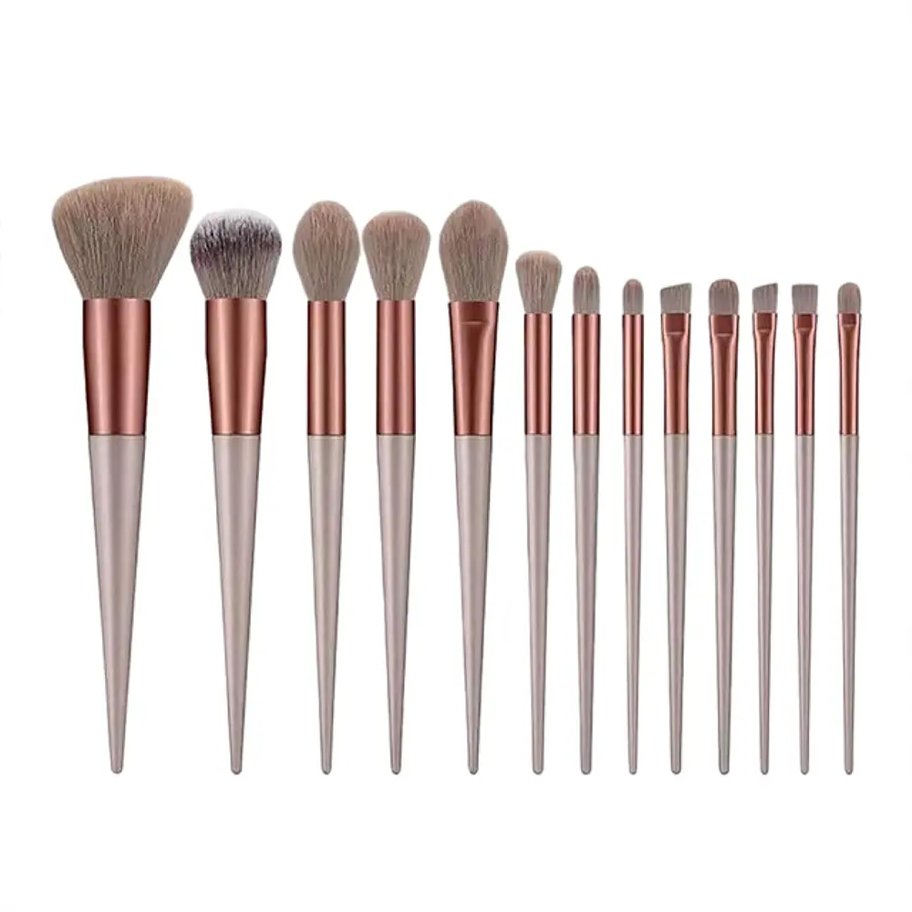 13P Professiona Makeup Brush Set Soft Fluffy Cosmetic Foundation Powder Eyeshadow Kabuki Blending Make Up Brush Beauty Tool Bag
