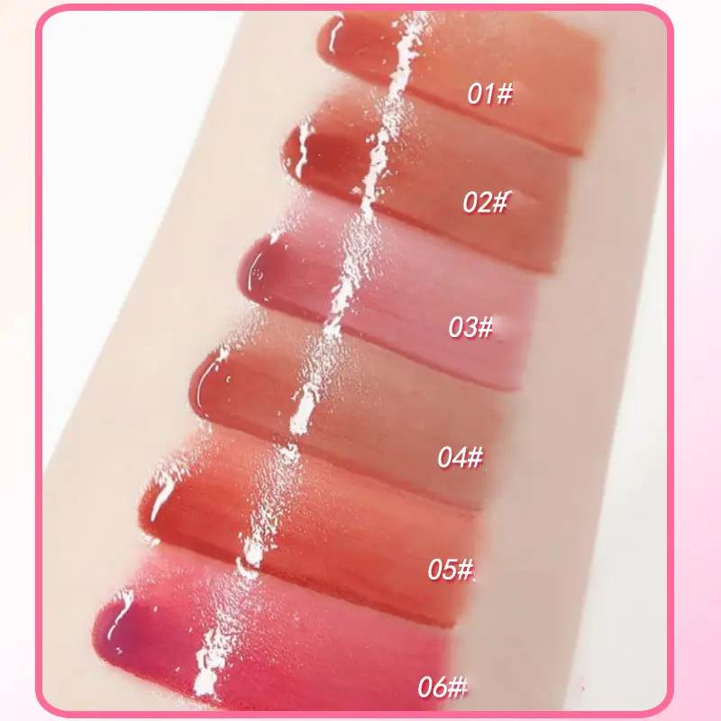 3 - Color Bottle Cute Lip Gloss, Easy - to - Color Lip Gloss, Waterproof and Long - Lasting Lip Makeup Cosmetics