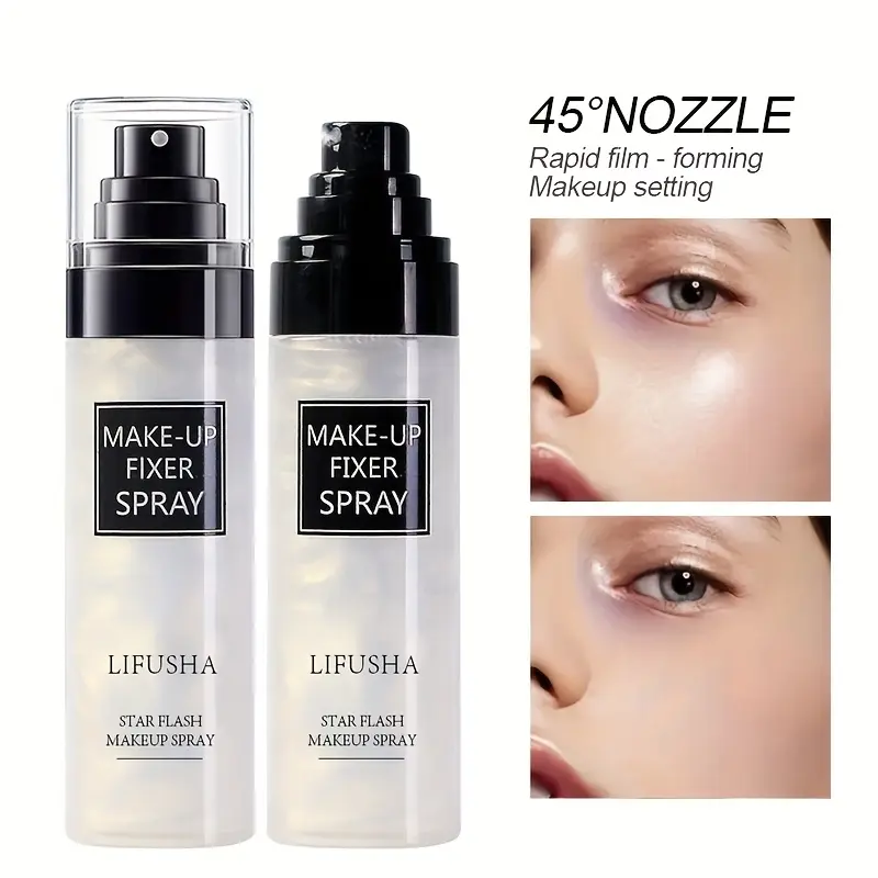 Makeup Fixing Setting Spray Waterproof Sweatproof Long Lasting Oil Control Hydrating Makeup Fixing Setting Spray Cosmetics