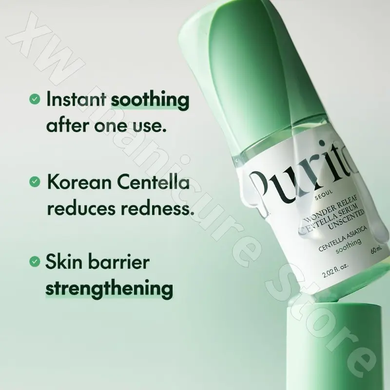 Purito Centella Assay Non-flavored Essence Ampoule Soothing Calm and Moisturizing Skin and Beautifying Facial Serum Essence 60ml