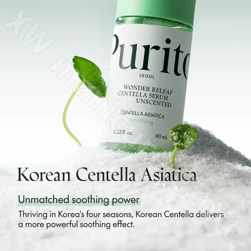 Purito Centella Assay Non-flavored Essence Ampoule Soothing Calm and Moisturizing Skin and Beautifying Facial Serum Essence 60ml