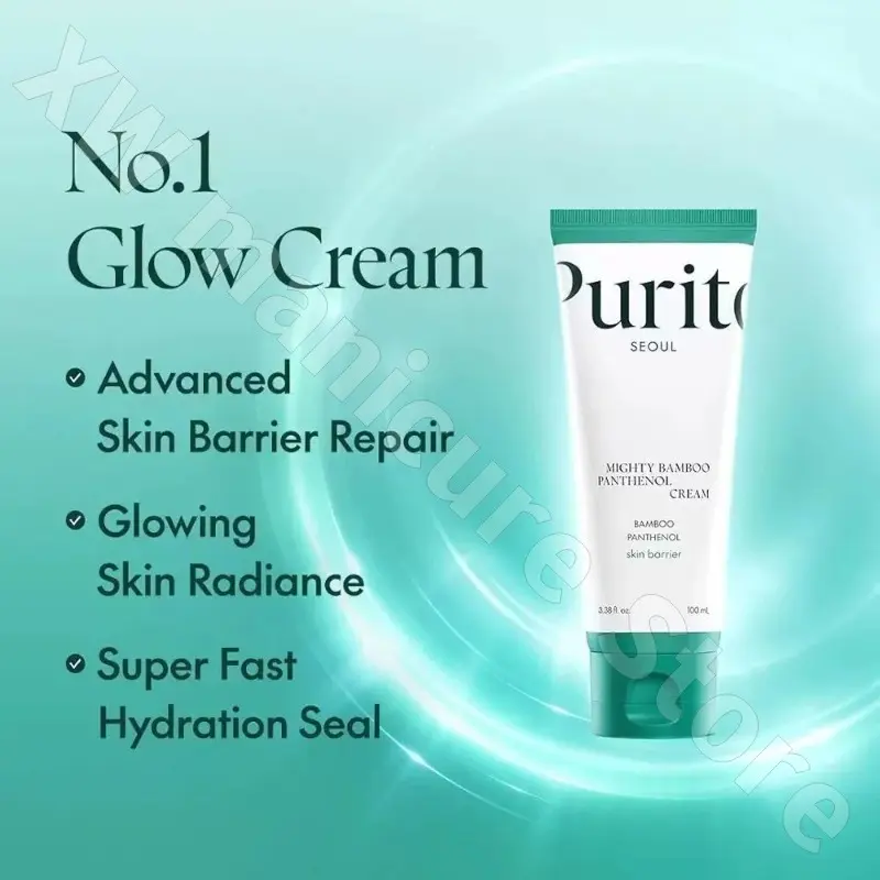 Purito Bamboo Extract Panthenol Intensive Cream Soothing Moisturizing Repair Barrier Centella Assad Facial Care Cream 100ml