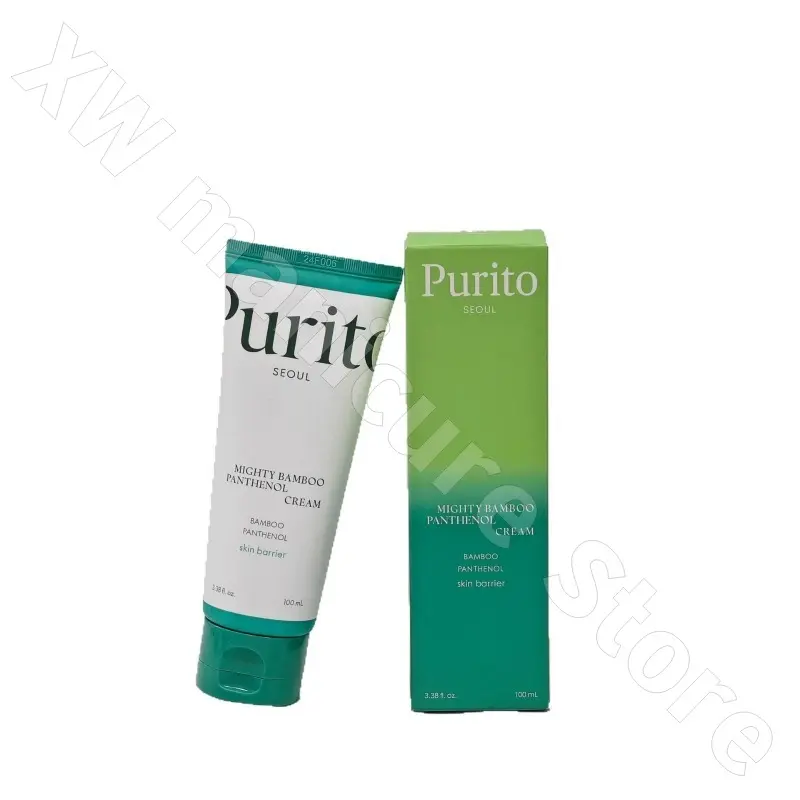 Purito Bamboo Extract Panthenol Intensive Cream Soothing Moisturizing Repair Barrier Centella Assad Facial Care Cream 100ml