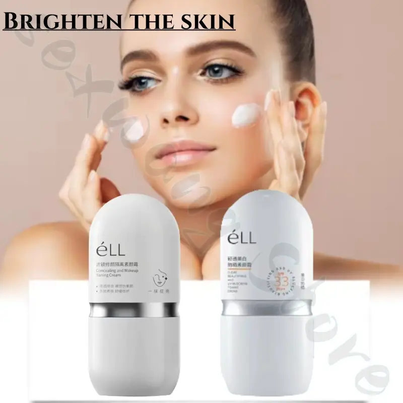 eLL non-face cream brightens the skin tone to improve dull spots acne marks moisturizing moisturizing refreshing and not sticky