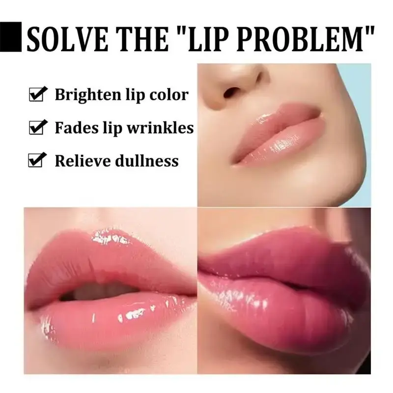 Lip Balm For Remove Dark Lip Melanin Dead Skin Removal Lighten Exfoliate Whitening Moisturizing Nourishing Lip Care