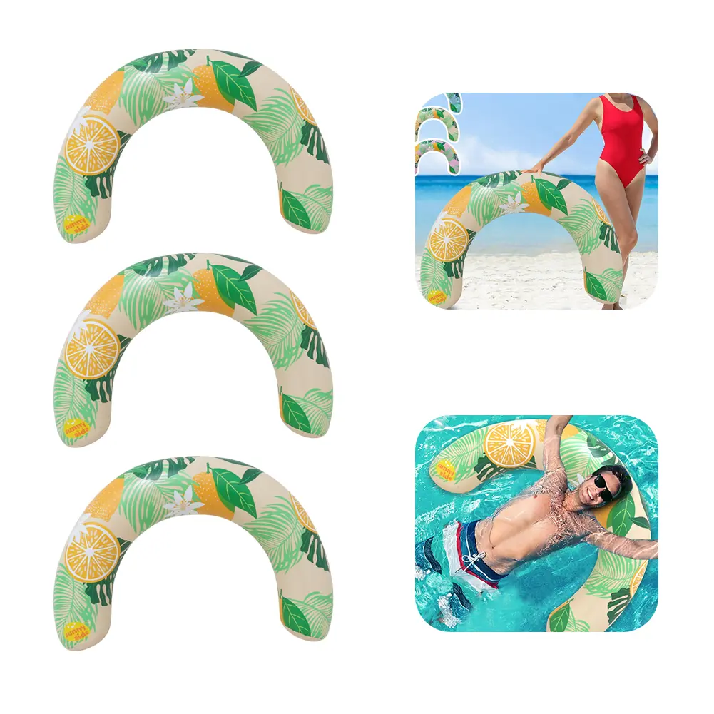 U-Shaped Pool Float Curved Swimming Float Swimming Noodle Float Sticks for Summer Beach Pool Party Water Games