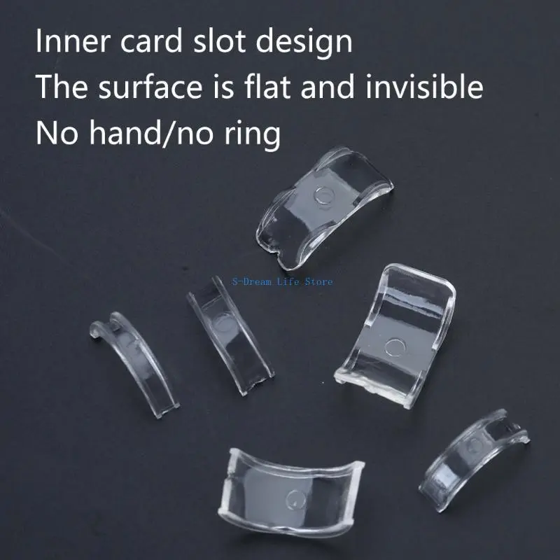 D7WB Silicone Waterproof Ring Size Fitter Invisible Adjuster for Various Ring Types