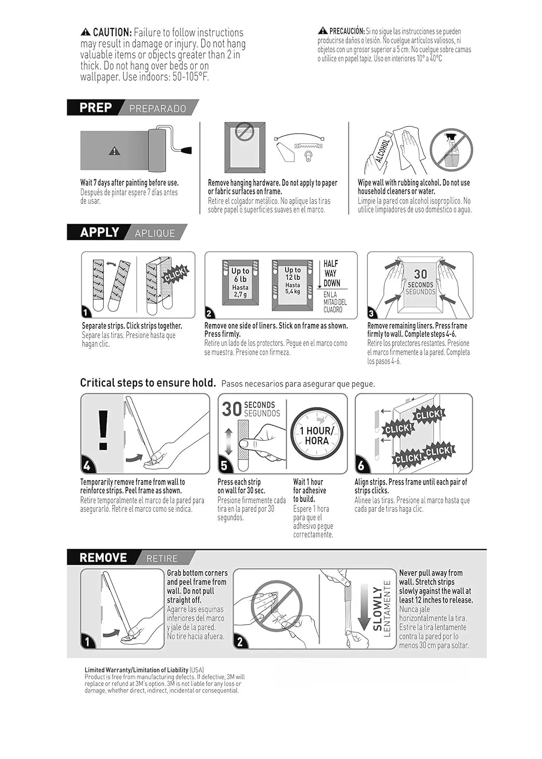 3M Command strips Damage Free Hanging Picture Hangers, Command Indoor Picture Hanging StripsGreat for Home Decor