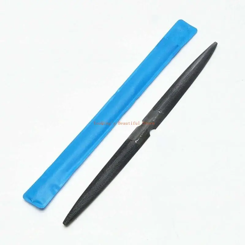 N0HE 8 Inch Double Ended Half Round Wax File Jewelry Tool for Carving and Filing