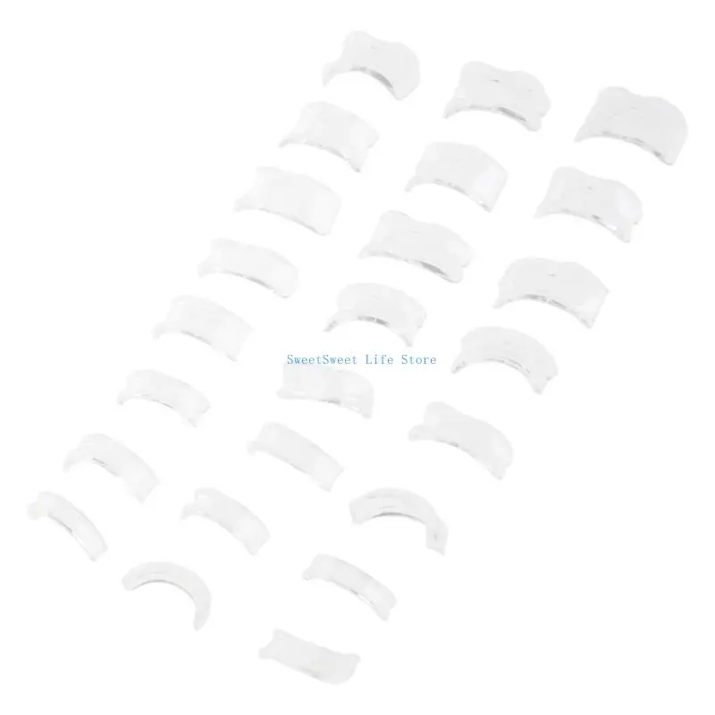 D5QB 24pcs Silicone Ring Size Reducer for Everyday Use and Sports Invisible Adjuster