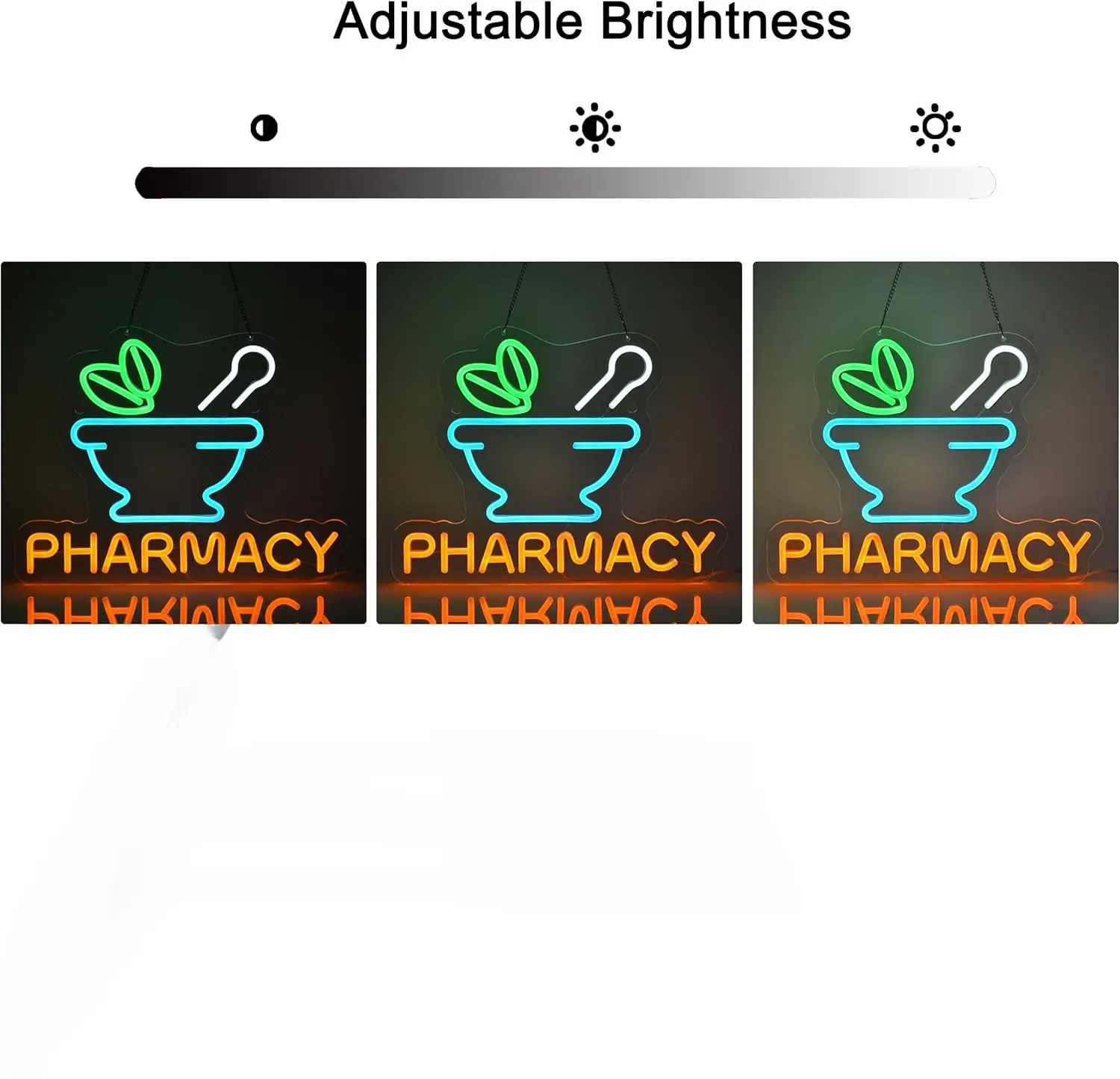 Pharmacy Neon Sign Led Neon Lights for Business Medicine Shop Wall Decor Ultra Bright Dimmable  Billboard Grand Opening Gift