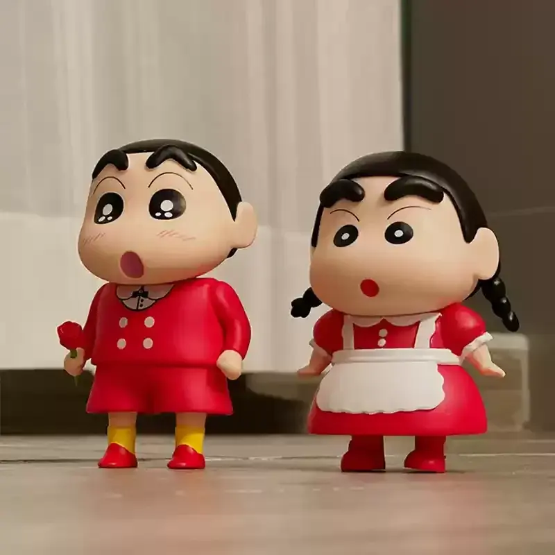 Couple Crayon10CM Desktop Ornament Creative Decoration Living Room Tv Cabinet New Home Housewarming Decoration Gift